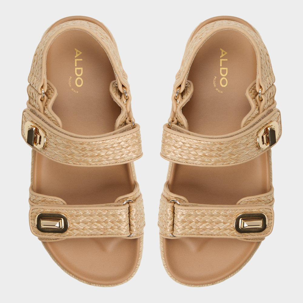 Open Natural Sunhaven Open Natural Women's Travel essentials - Footbed sandal | Aldo