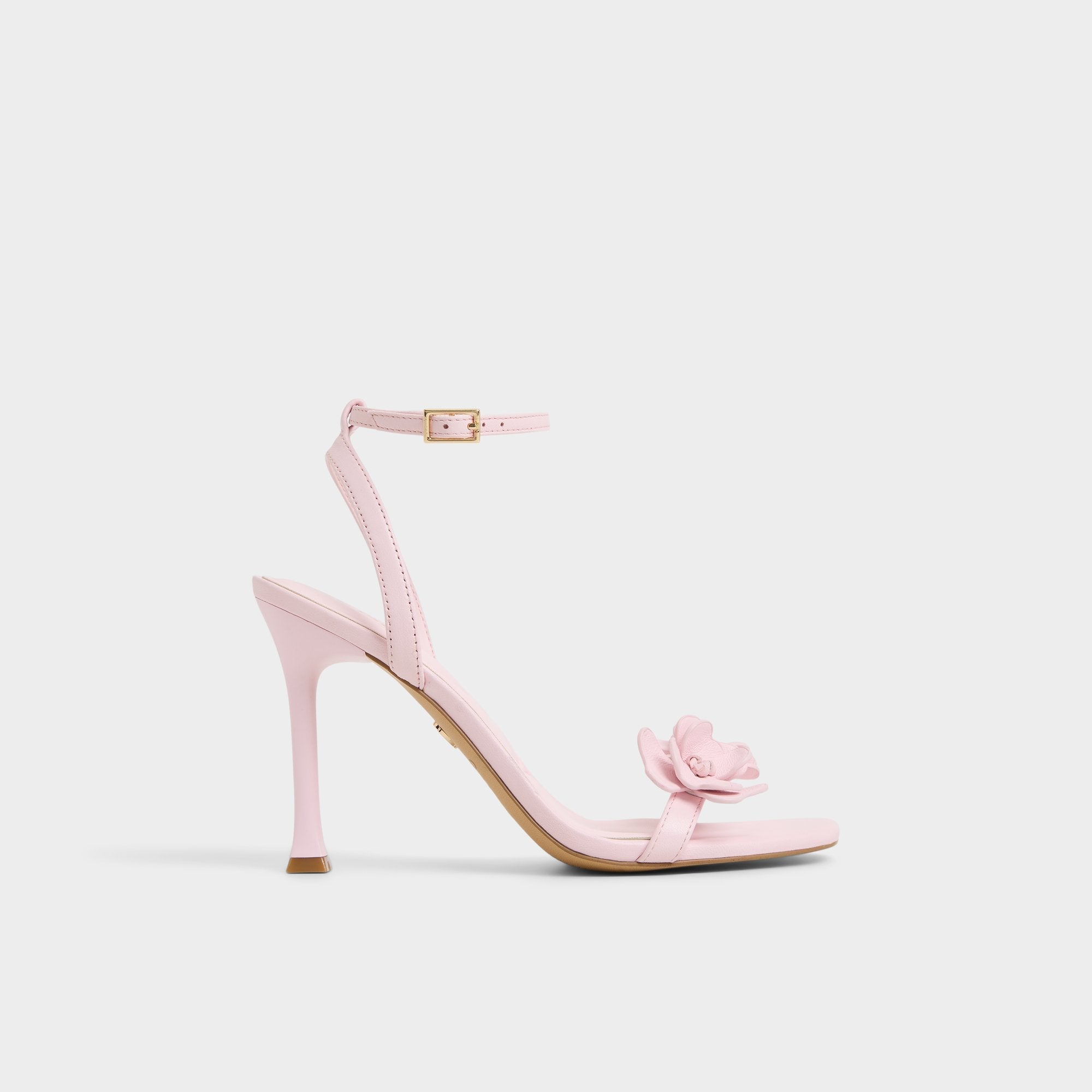 Light Pink Daisylily Light Pink Women's Heeled sandals - Strappy heeled sandal, Stiletto heel | Aldo