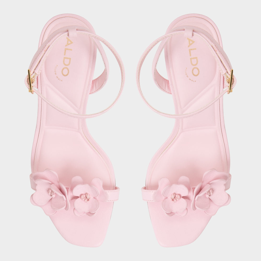 Light Pink Daisylily Light Pink Women's Heeled sandals - Strappy heeled sandal, Stiletto heel | Aldo