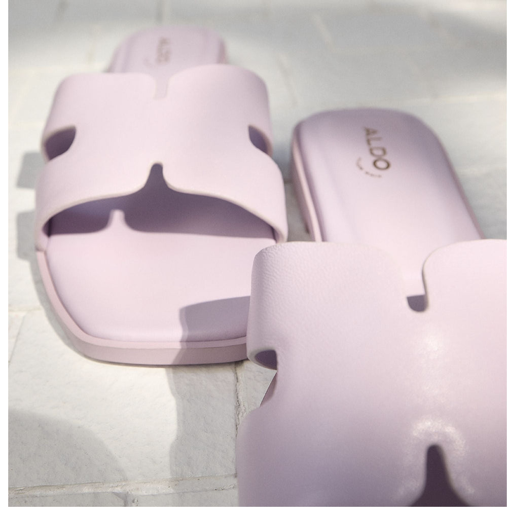 Light purple Itsandal Light Purple Women's Flats - Slide sandal | Aldo