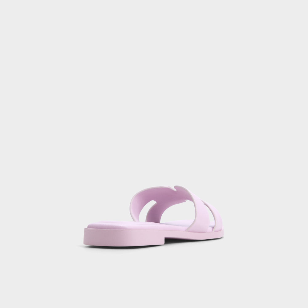Light purple Itsandal Light Purple Women's Flats - Slide sandal | Aldo