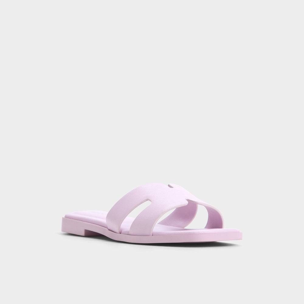 Light purple Itsandal Light Purple Women's Flats - Slide sandal | Aldo