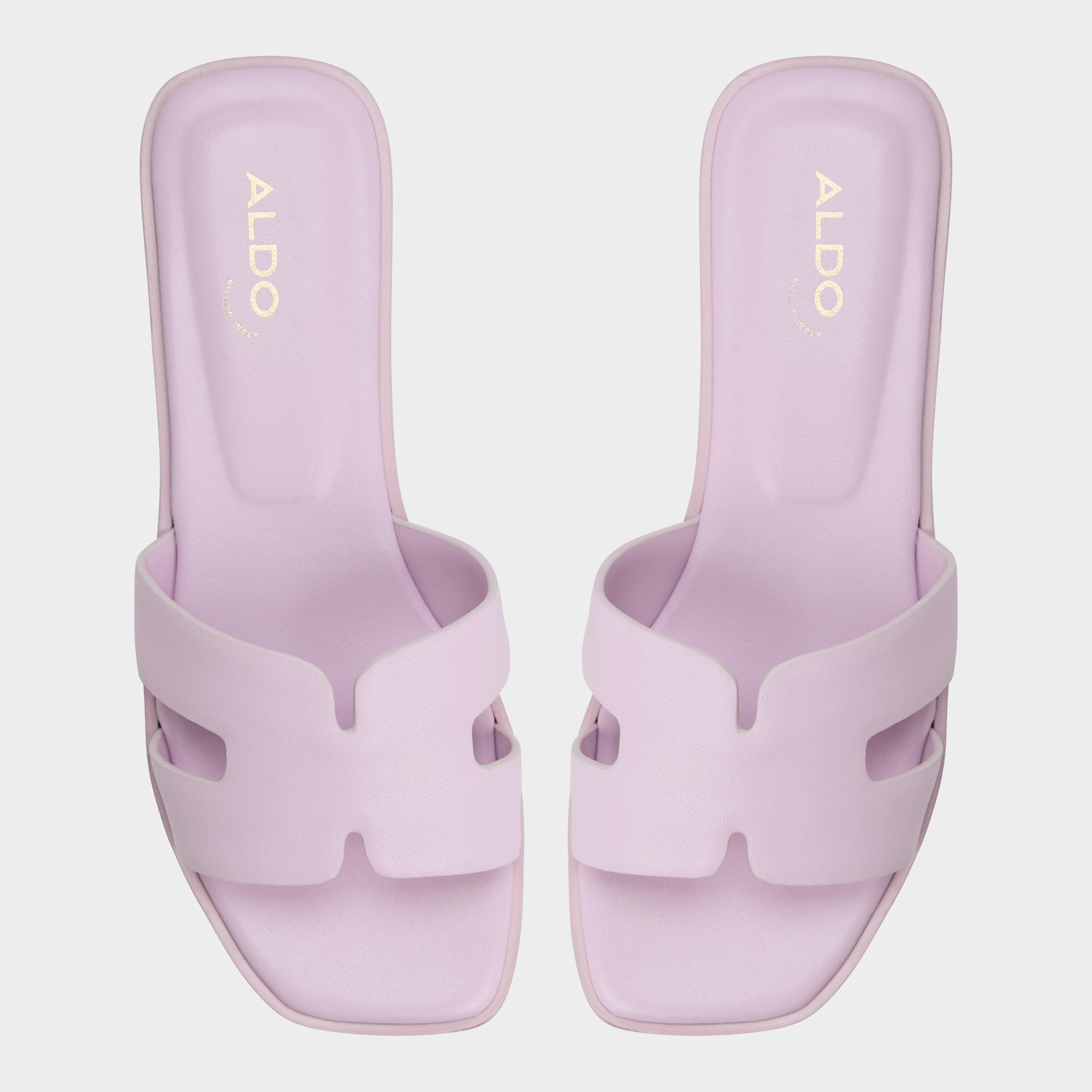 Light purple Itsandal Light Purple Women's Flats - Slide sandal | Aldo