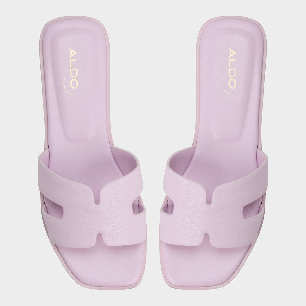 Light purple Itsandal Light Purple Women's Flats - Slide sandal | Aldo