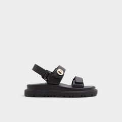 Black Linette Black Women's Footbed sandals - Footbed sandal, Footbed sandal | Aldo