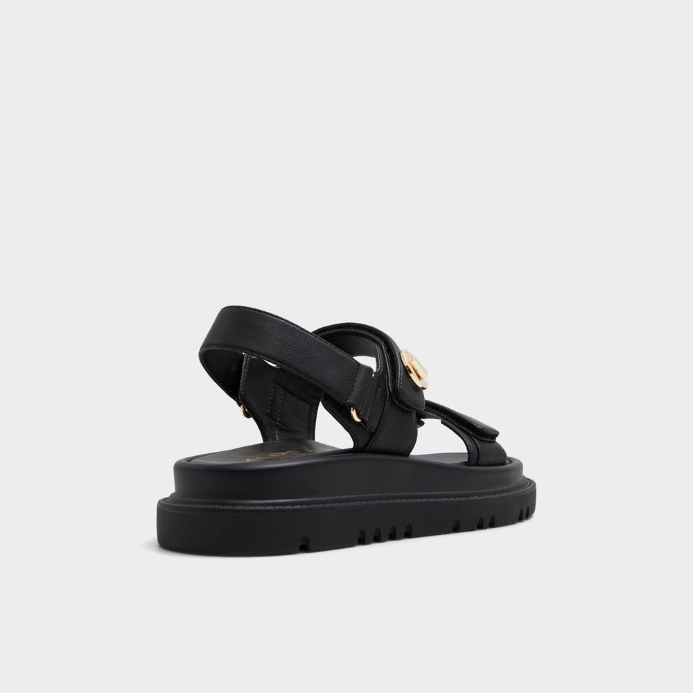 Black Linette Black Women's Footbed sandals - Footbed sandal, Footbed sandal | Aldo