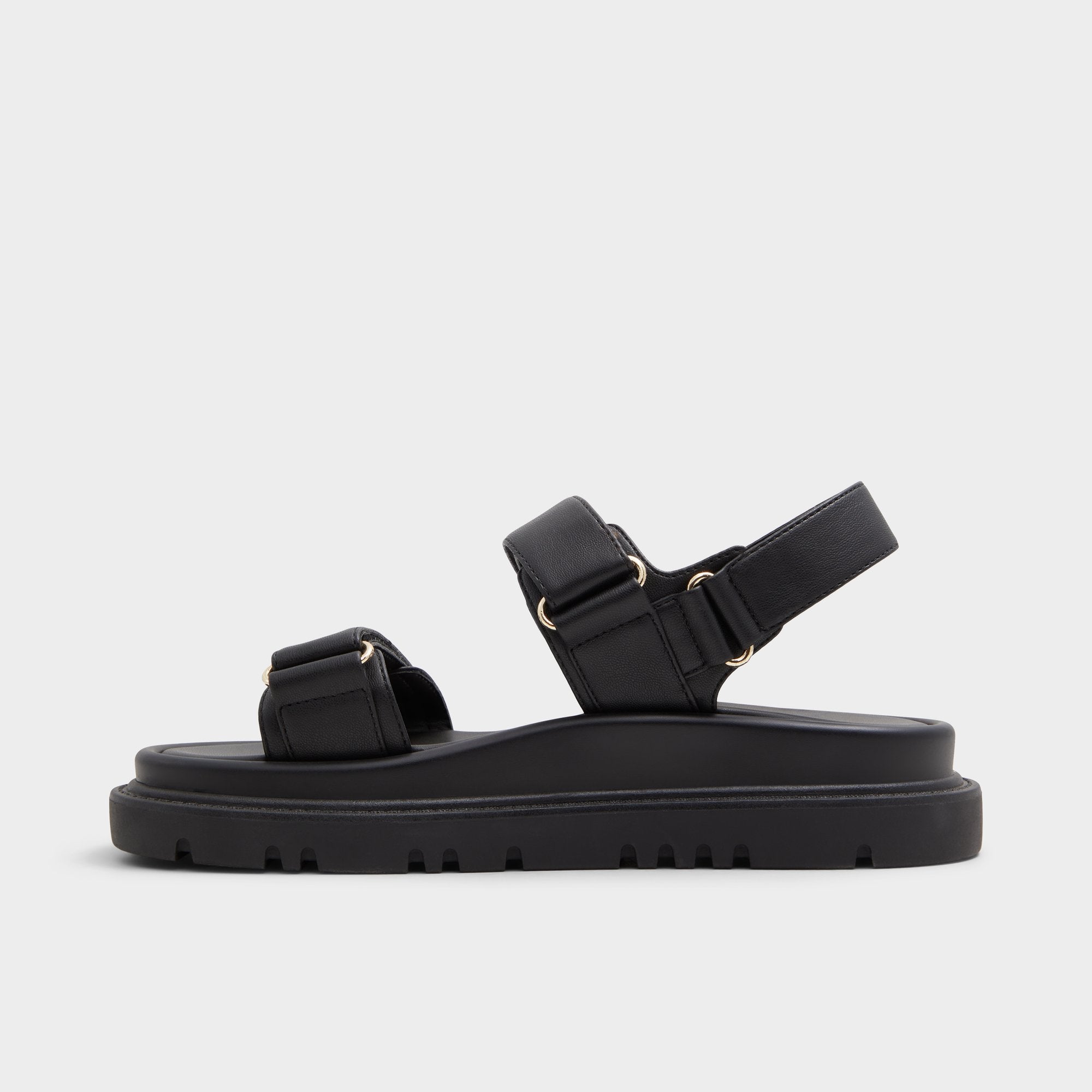 Black Linette Black Women's Footbed sandals - Footbed sandal, Footbed sandal | Aldo