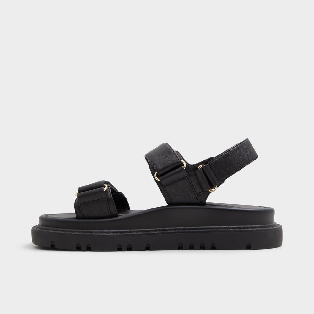 Black Linette Black Women's Footbed sandals - Footbed sandal, Footbed sandal | Aldo