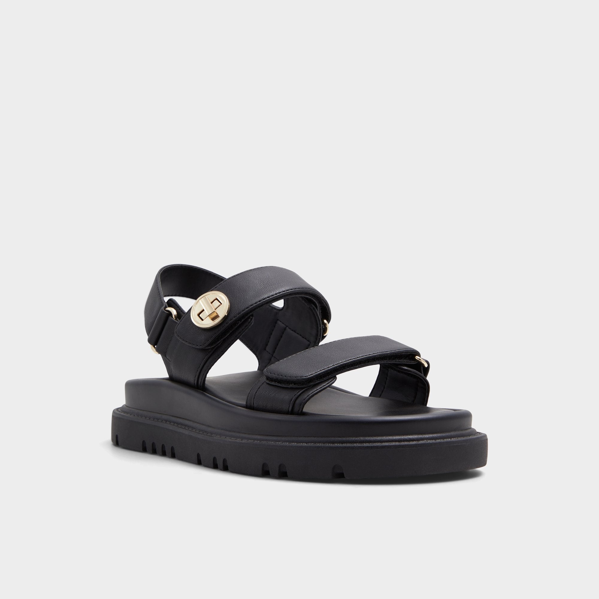 Black Linette Black Women's Footbed sandals - Footbed sandal, Footbed sandal | Aldo