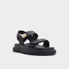 Black Linette Black Women's Footbed sandals - Footbed sandal, Footbed sandal | Aldo