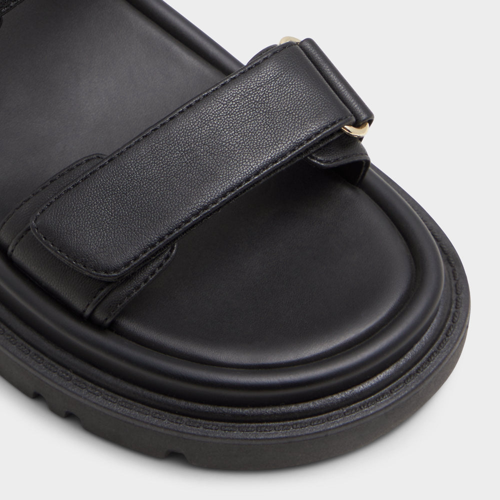 Black Linette Black Women's Footbed sandals - Footbed sandal, Footbed sandal | Aldo