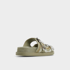 Khaki Bohodream Khaki Women's Footbed sandals - Footbed sandal | Aldo