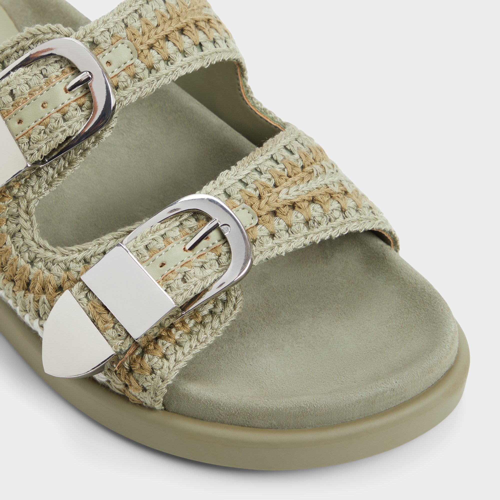 Khaki Bohodream Khaki Women's Footbed sandals - Footbed sandal | Aldo