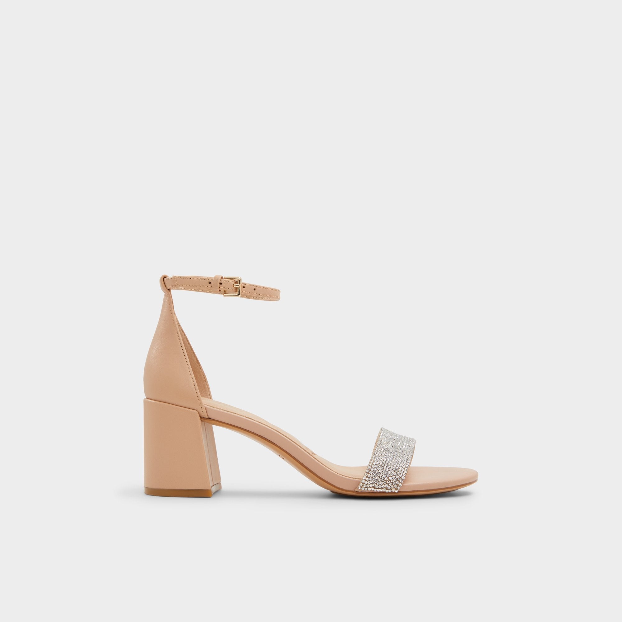 Bone Pristine in Bone - Strappy sandal, Block heel | Aldo