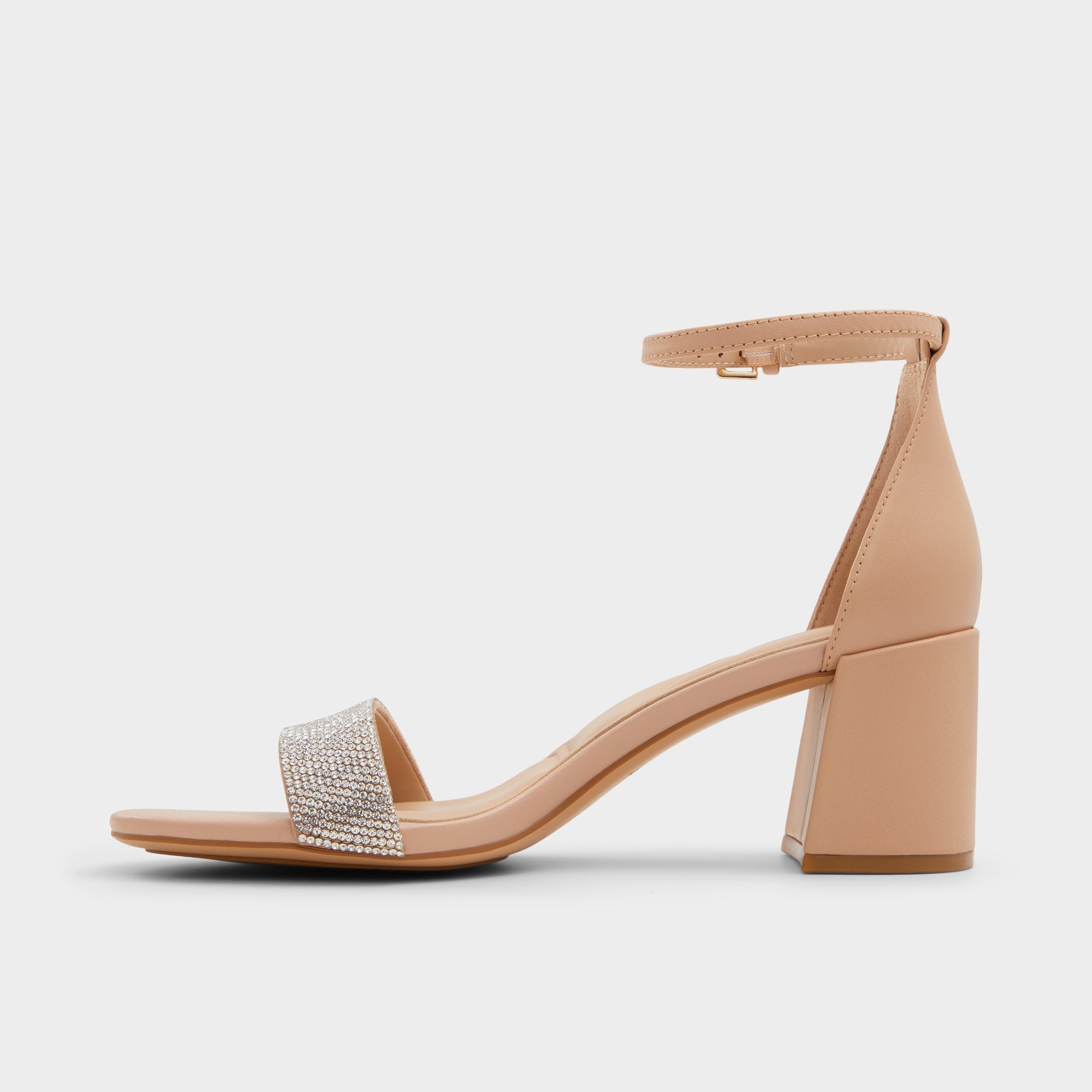 Bone Pristine in Bone - Strappy sandal, Block heel | Aldo