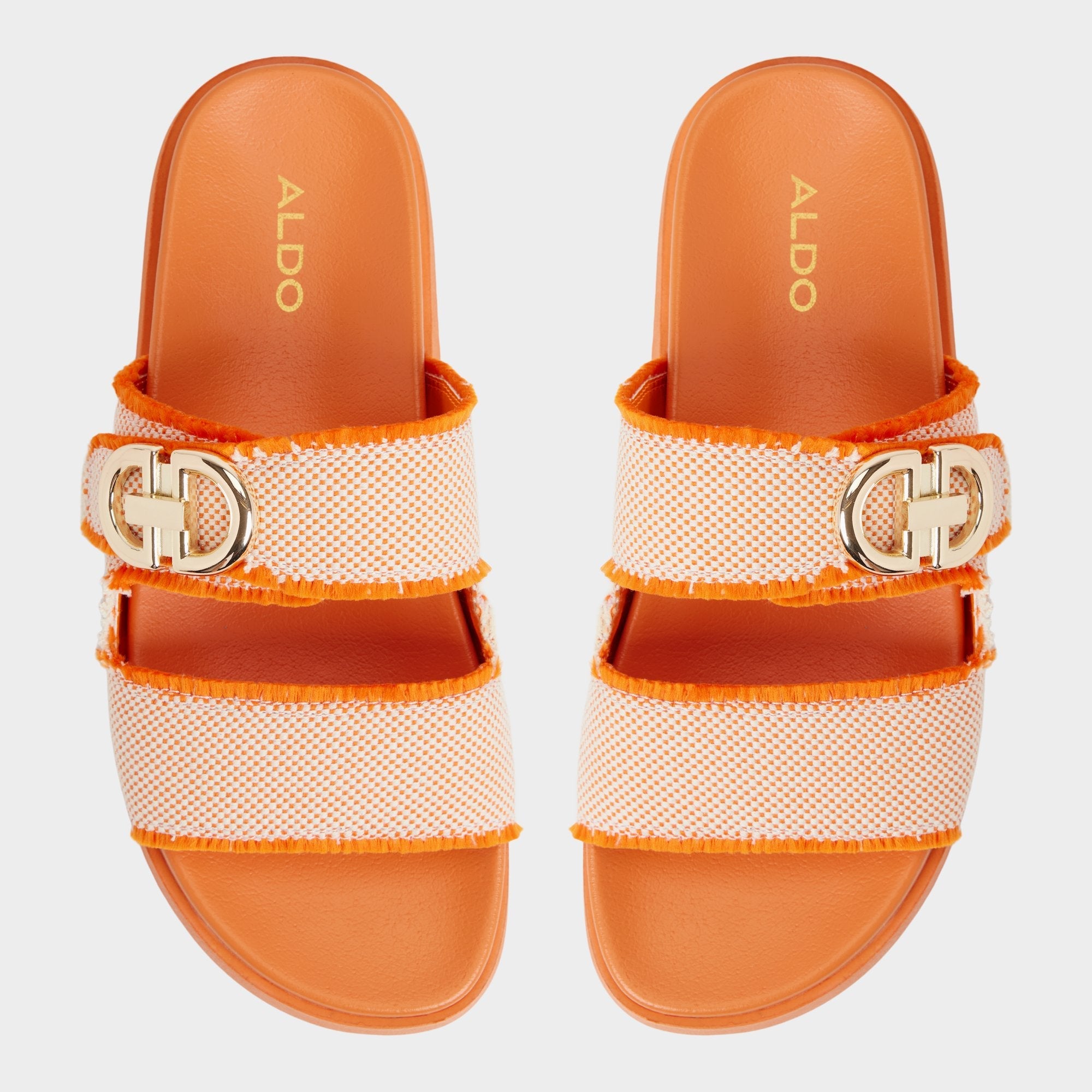 Orange Daisymae Orange Women's Footbed sandals -  | Aldo