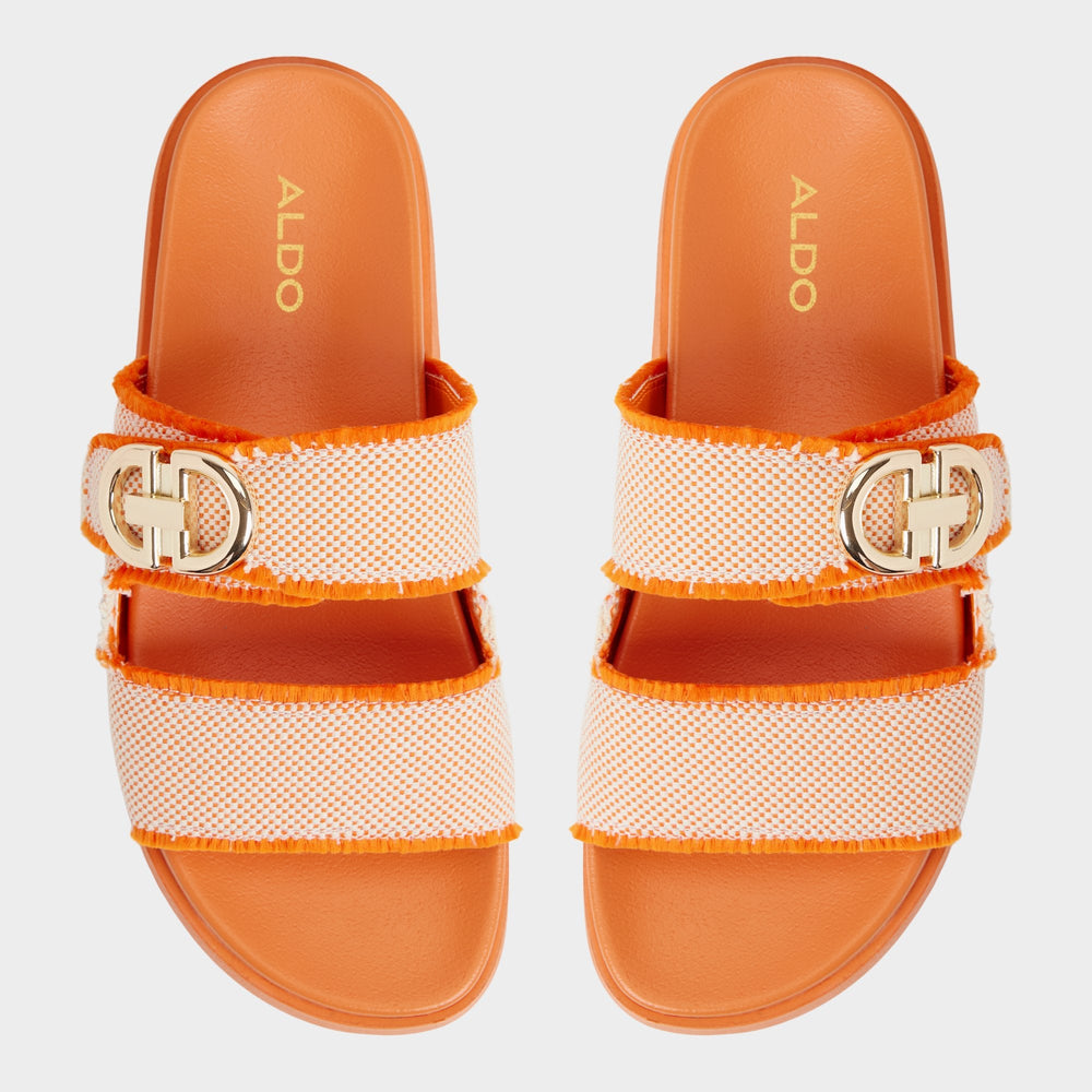 Orange Daisymae Orange Women's Footbed sandals -  | Aldo
