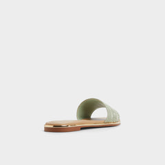 Other Green Oceania-xt Other Green Women's Flats - Slide sandal | Aldo
