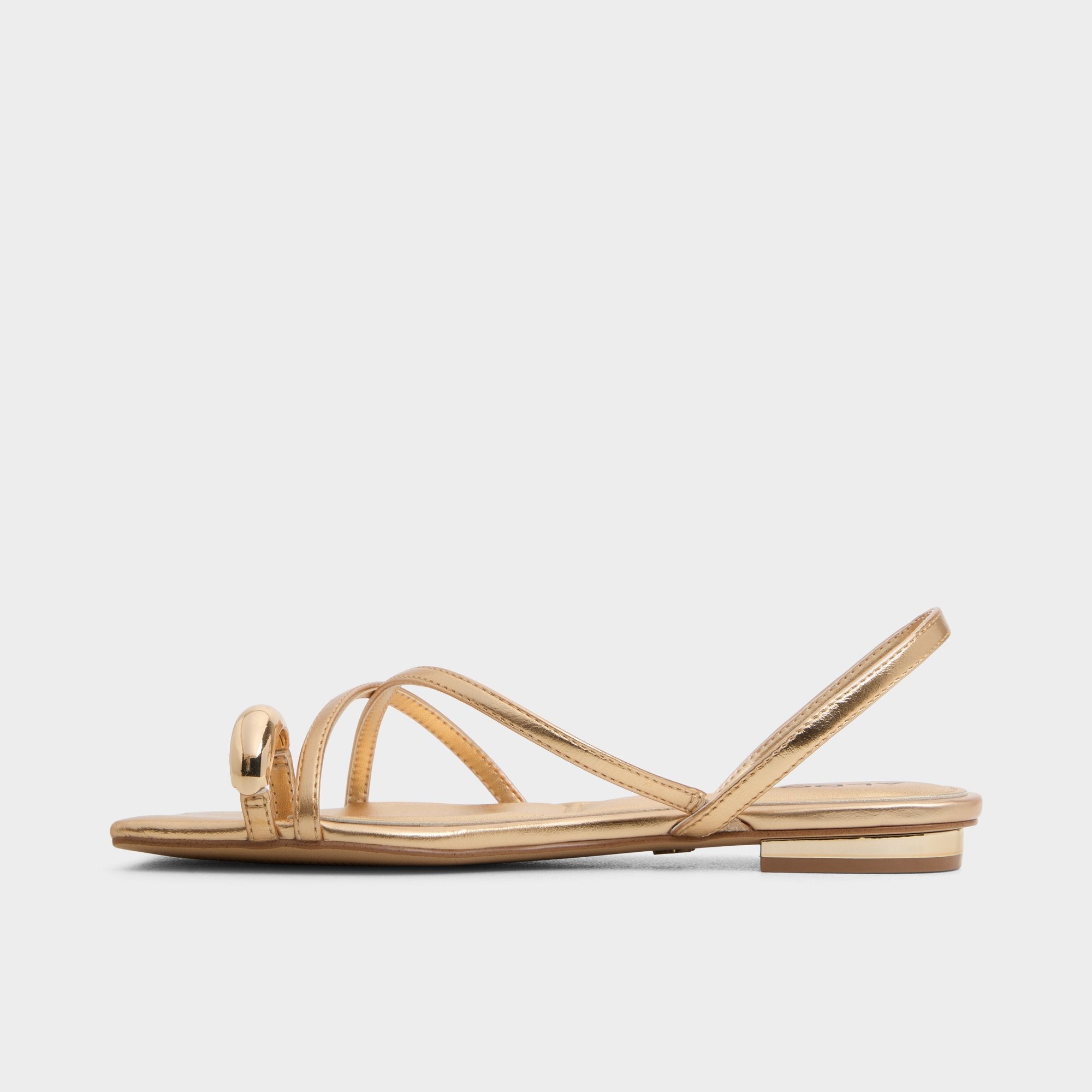 Gold Synthesa Gold Women's Travel essentials - Flip flop | Aldo
