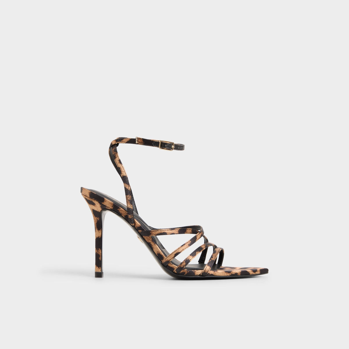 Brown Multi Solania Brown Multi Women's Strappy sandals - Strappy heeled sandal, Stiletto heel | Aldo