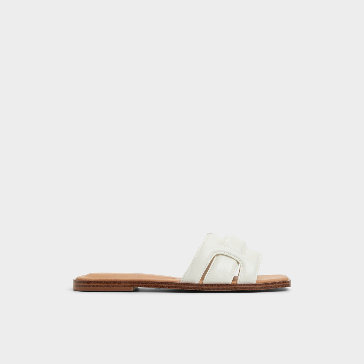 White Eleny White Women's Flats - Slide sandal | Aldo