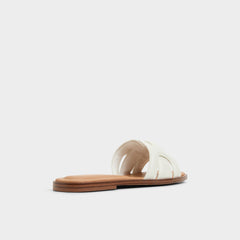 White Eleny White Women's Flats - Slide sandal | Aldo