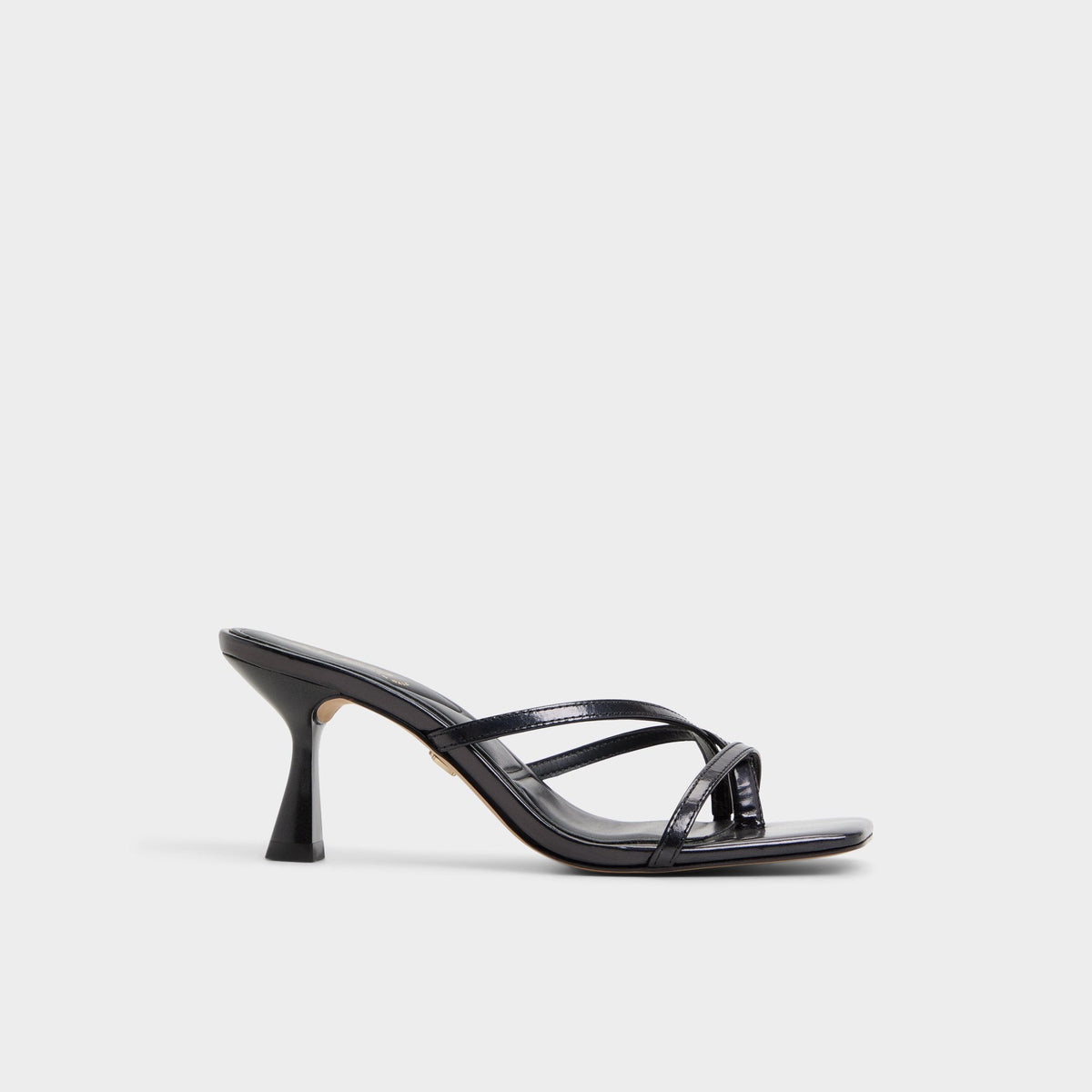 Black Calypsa Black Women's Animal Prints - Strappy heeled sandal, Block heel | Aldo