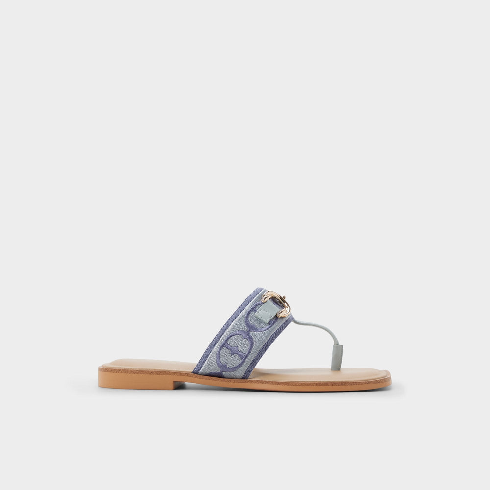 Other Blue Coralynna in Other Blue - T-strap sandal | Aldo