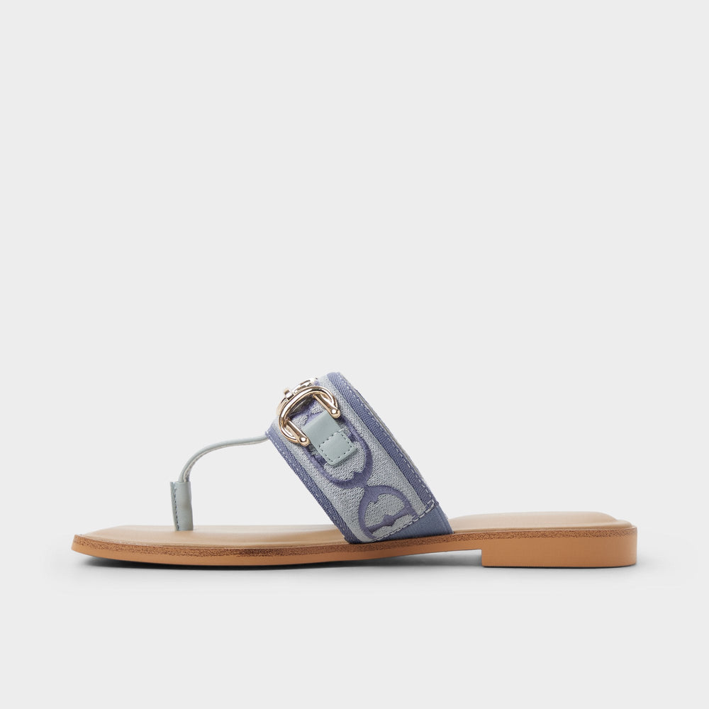 Other Blue Coralynna in Other Blue - T-strap sandal | Aldo