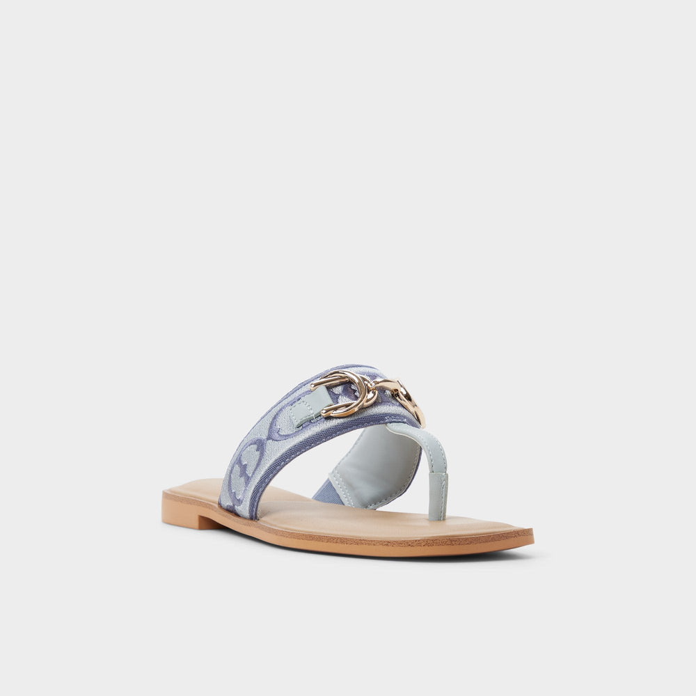 Other Blue Coralynna in Other Blue - T-strap sandal | Aldo