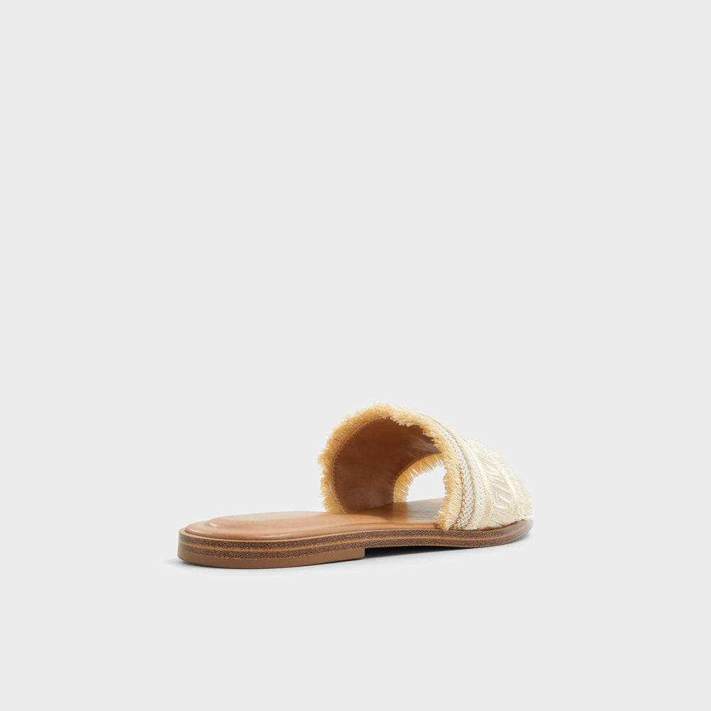 Gold Nalani Gold Women's Flats - Slide sandal | Aldo