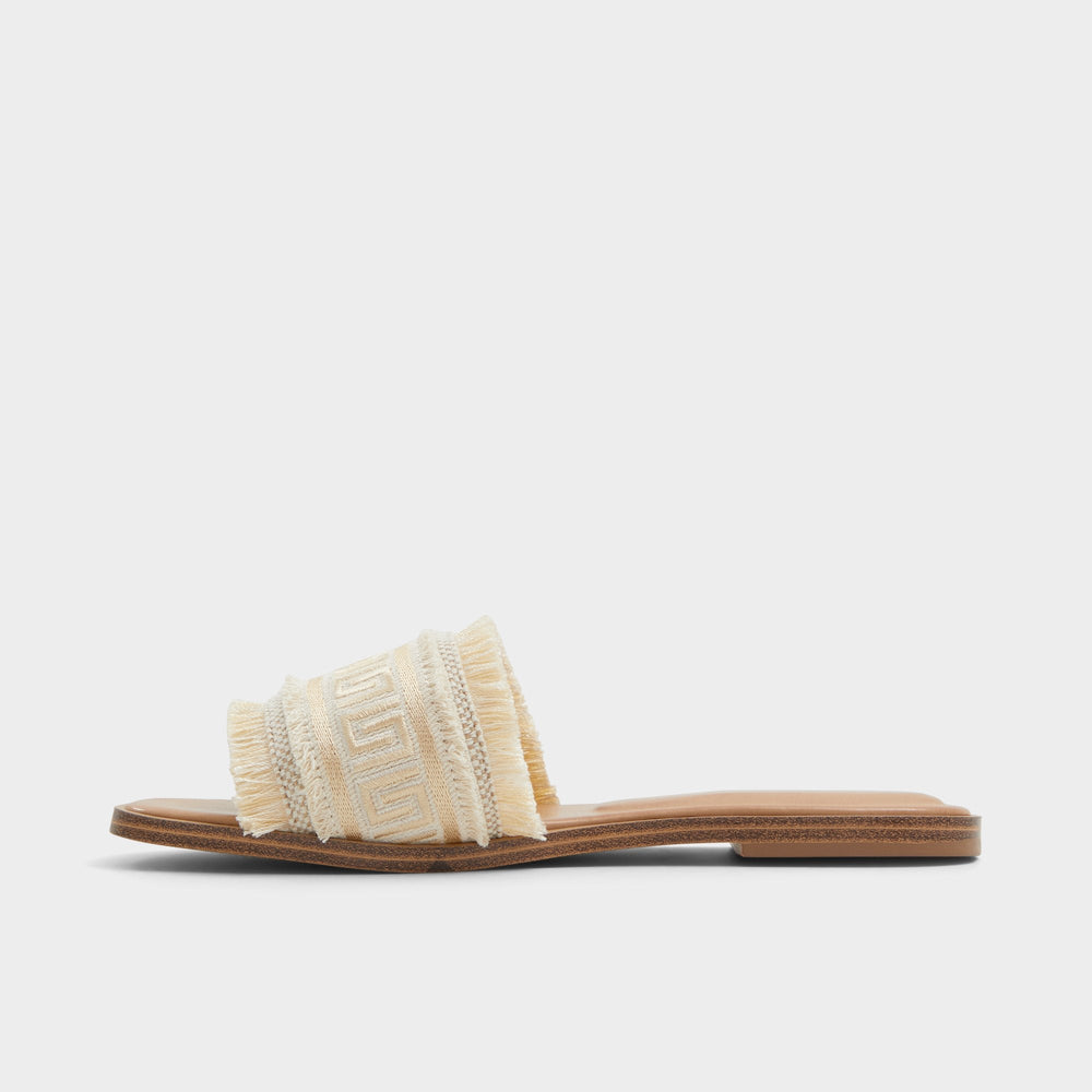Gold Nalani Gold Women's Flats - Slide sandal | Aldo