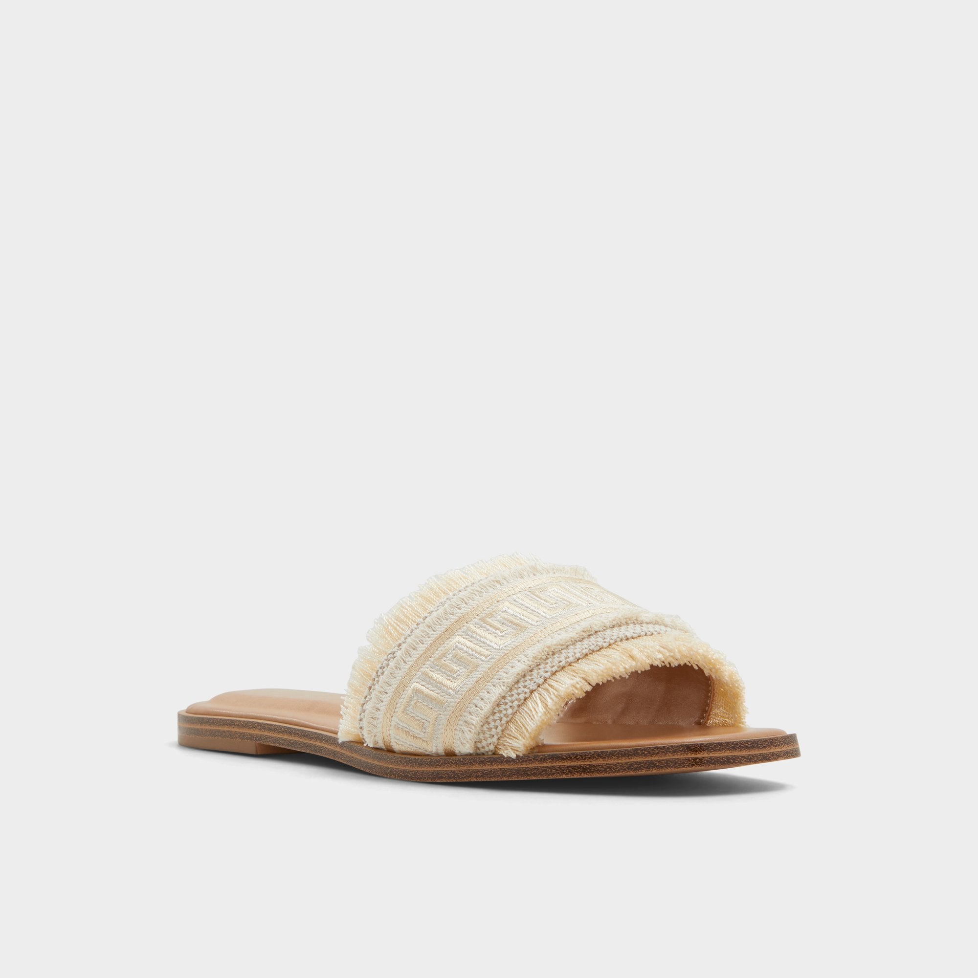 Gold Nalani Gold Women's Flats - Slide sandal | Aldo