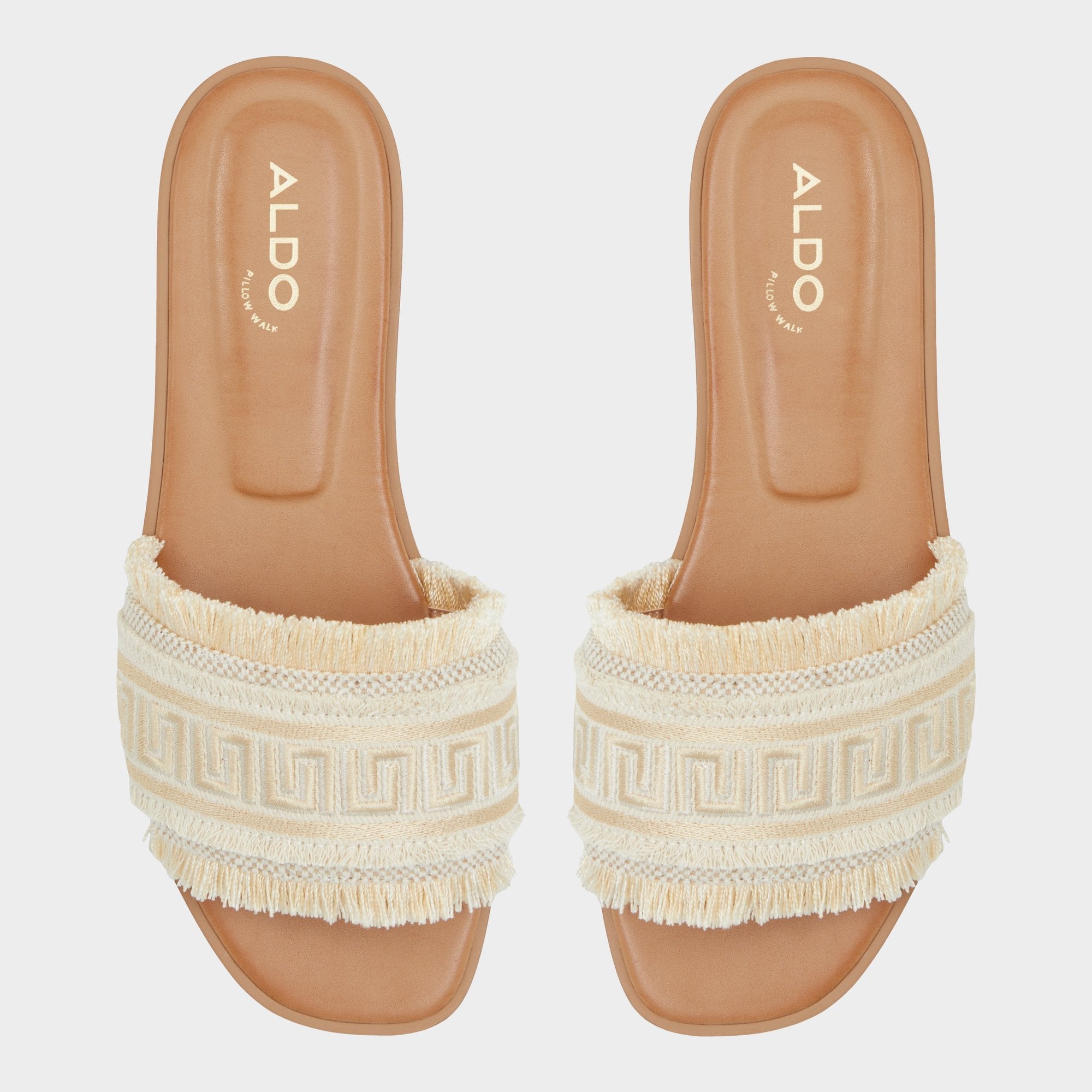 Gold Nalani Gold Women's Flats - Slide sandal | Aldo
