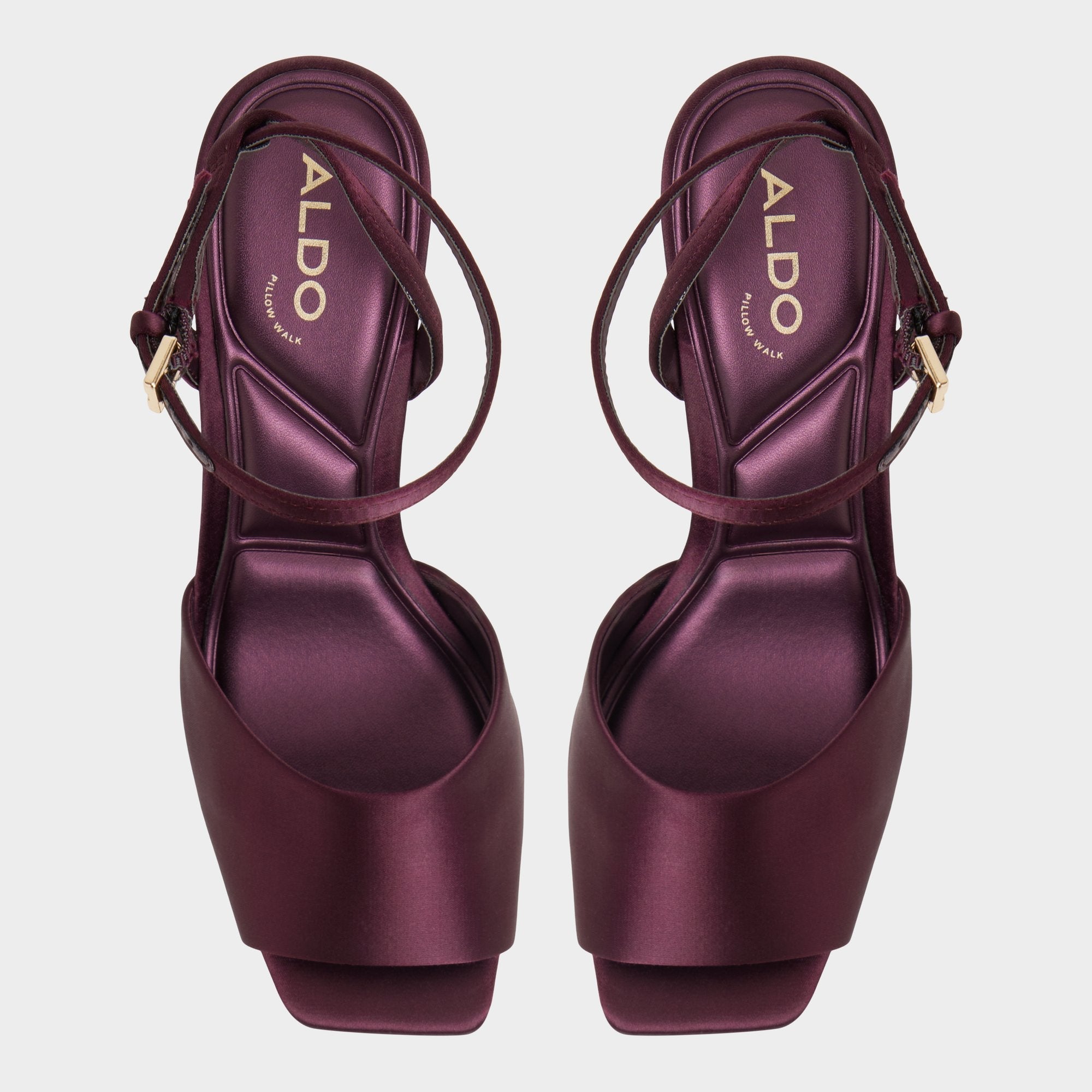 Bordo Kaiasien in Bordo 14151896 - Strappy heeled sandal, Stiletto heel | Aldo