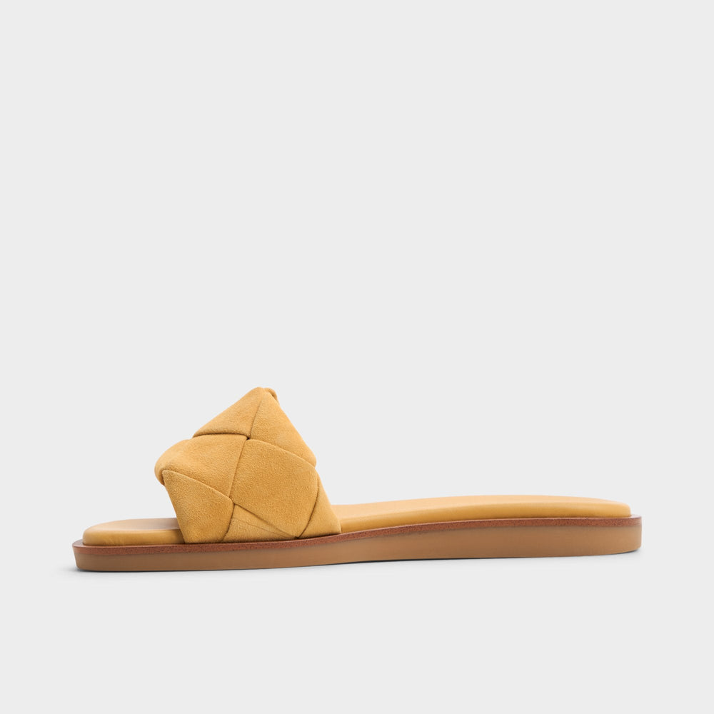 Other Yellow Esterelle Other Yellow Women's Flats - Slide sandal | Aldo