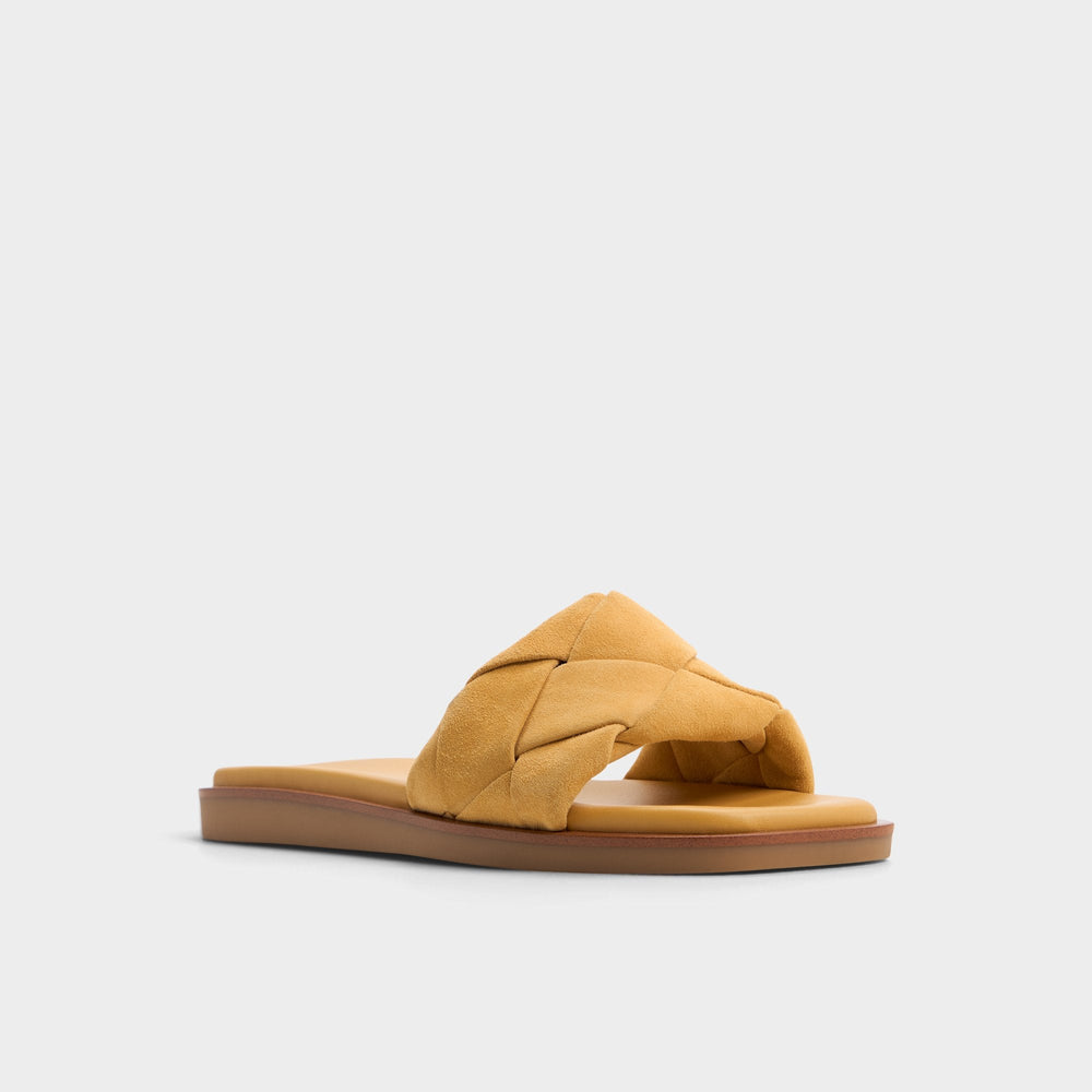Other Yellow Esterelle Other Yellow Women's Flats - Slide sandal | Aldo