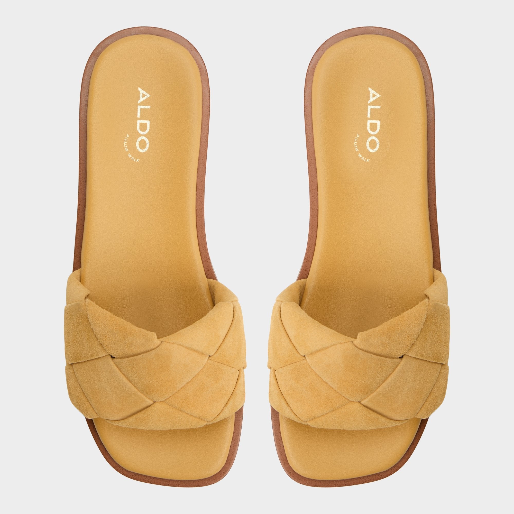Other Yellow Esterelle Other Yellow Women's Flats - Slide sandal | Aldo