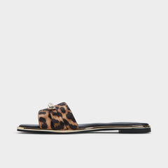 Brown multi Darlina Brown Multi Women's Flats - Slide sandal | Aldo