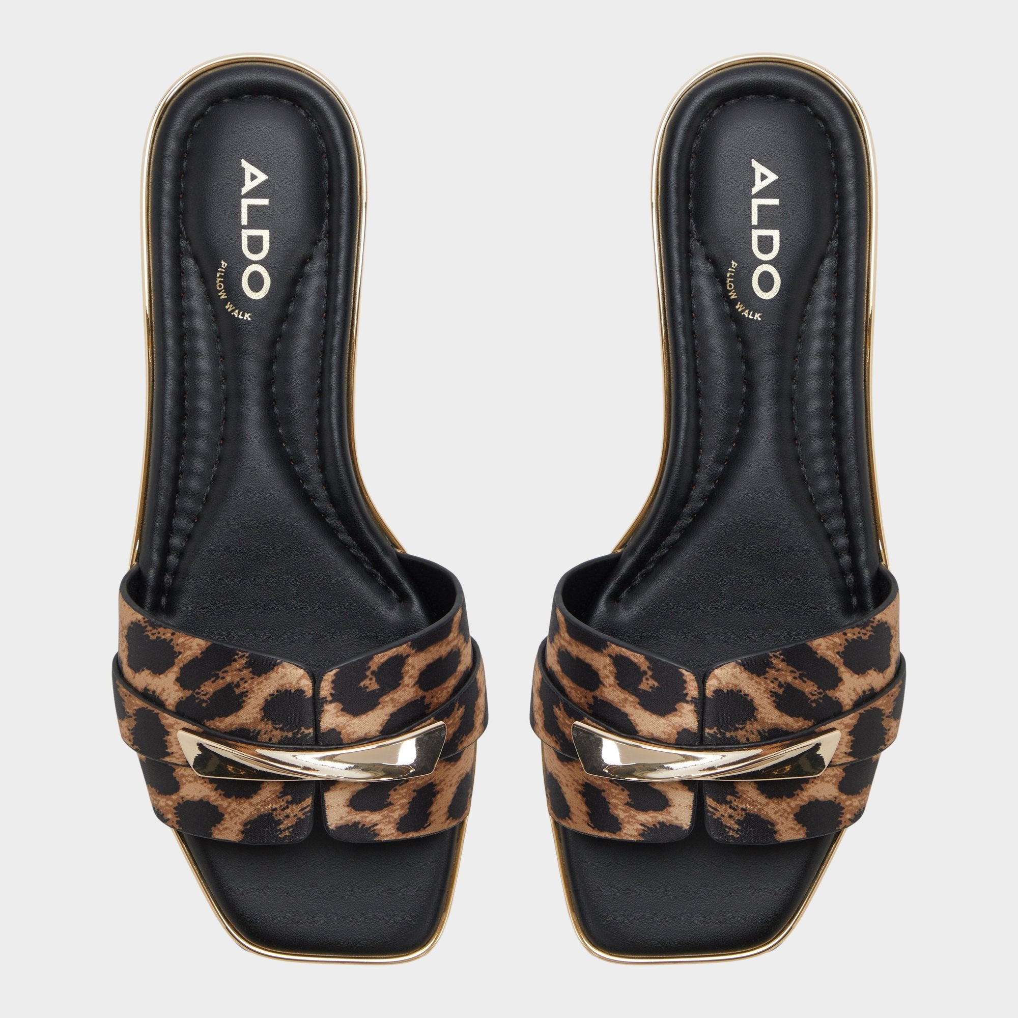 Brown multi Darlina Brown Multi Women's Flats - Slide sandal | Aldo