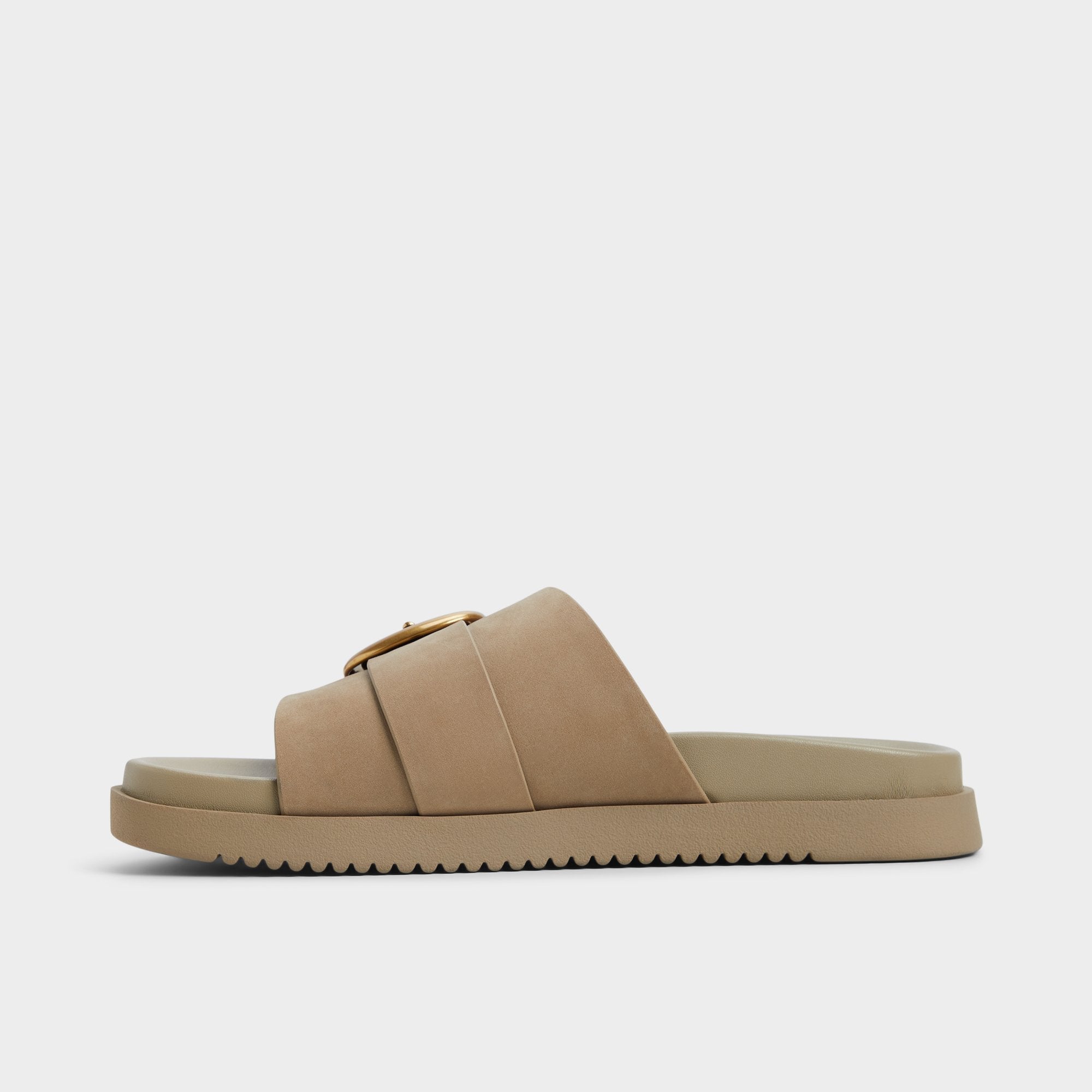 Other Green Alenana Other Green Women's Footbed sandals - Footbed sandal, Footbed sandal | Aldo