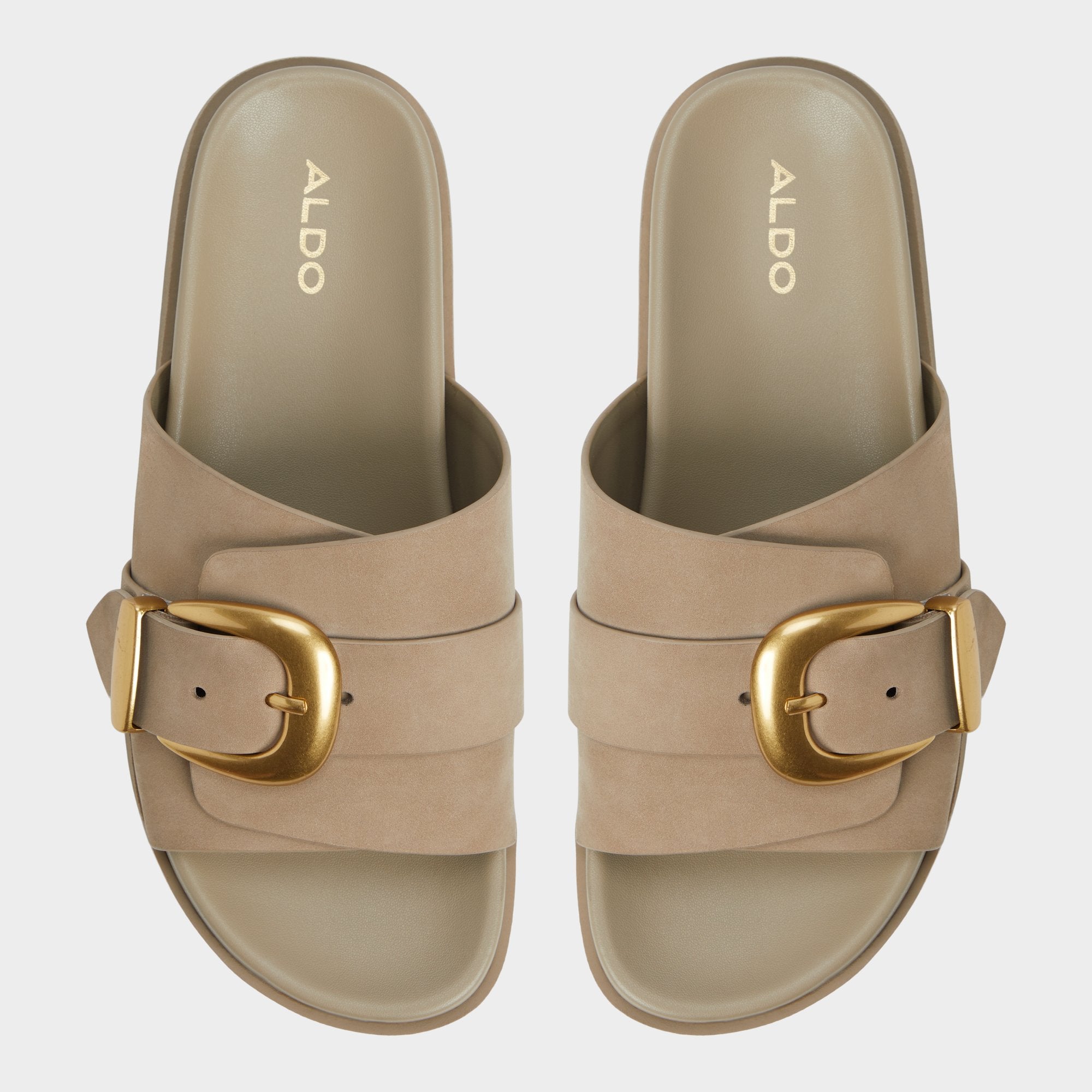 Other Green Alenana Other Green Women's Footbed sandals - Footbed sandal, Footbed sandal | Aldo