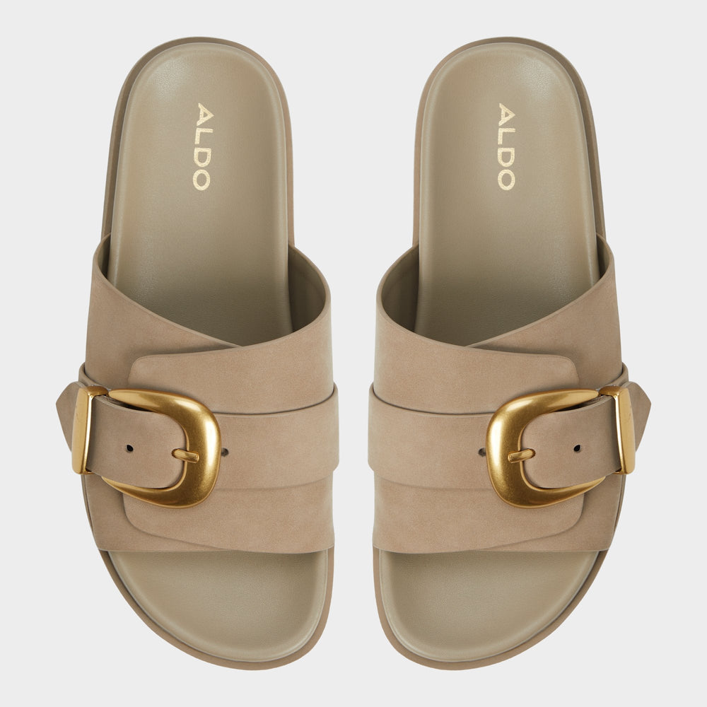 Other Green Alenana Other Green Women's Footbed sandals - Footbed sandal, Footbed sandal | Aldo