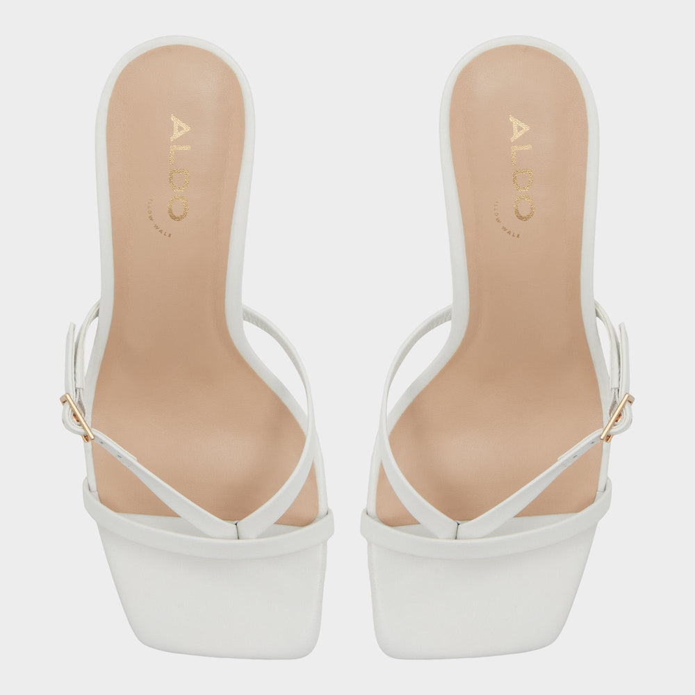 White/Bone Gannever White/Bone Women's Heeled sandals -  | Aldo
