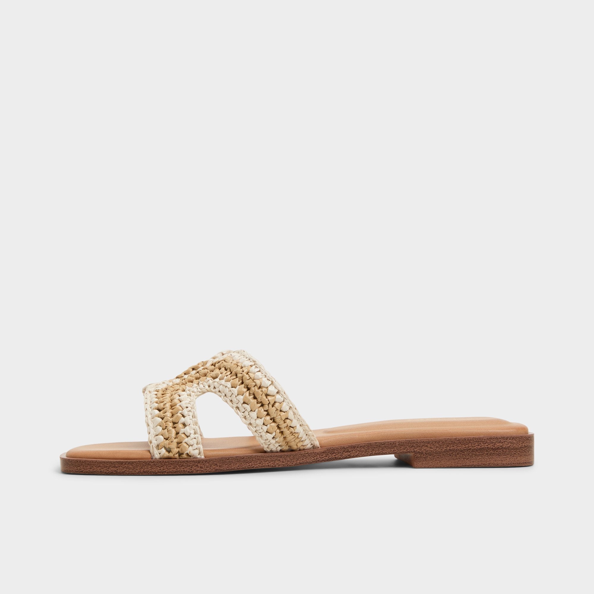 Beige Itsandal Beige Women's Flats - Slide sandal | Aldo
