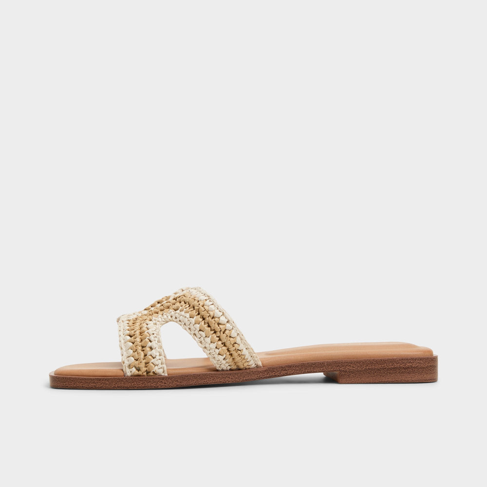 Beige Itsandal Beige Women's Flats - Slide sandal | Aldo