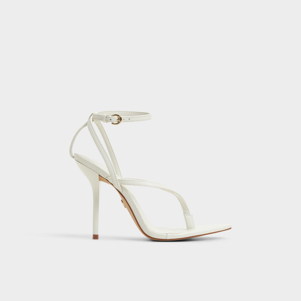 White/Bone Abyfindley White/Bone Women's Strappy sandals - Heeled flip flop | Aldo