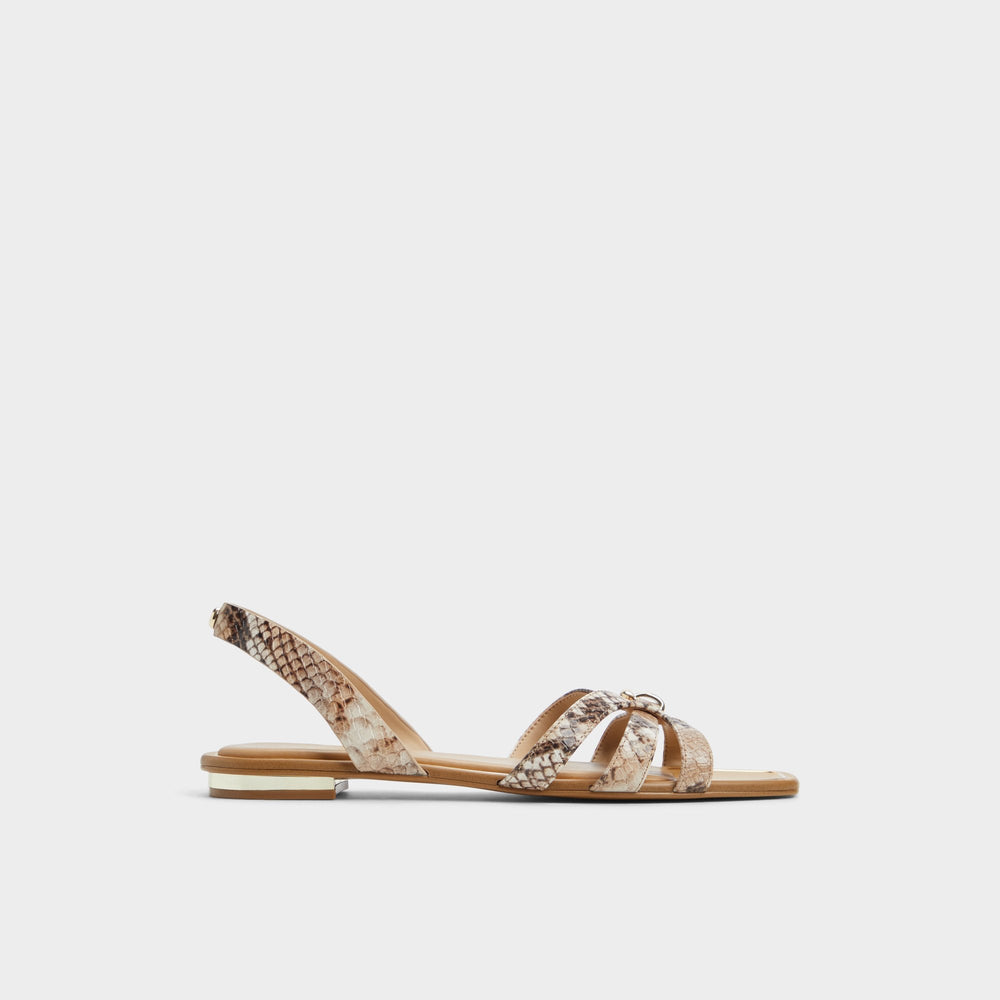 Brown Multi Marassita Brown Multi Women's Slingbacks - Flat sandal | Aldo