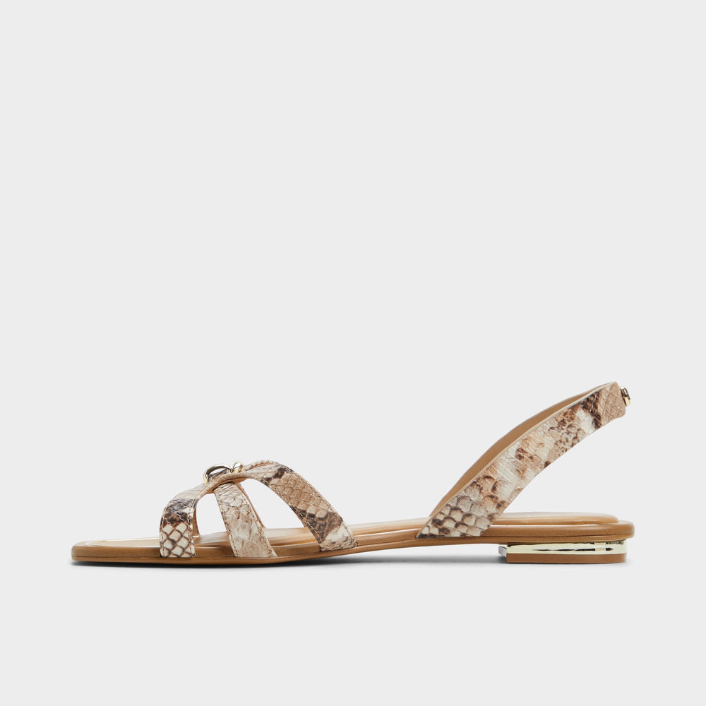 Brown Multi Marassita Brown Multi Women's Slingbacks - Flat sandal | Aldo