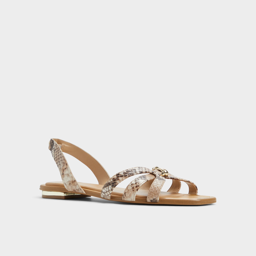 Brown Multi Marassita Brown Multi Women's Slingbacks - Flat sandal | Aldo